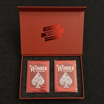 Wonder Playing Cards (Scarlet Collector Set) [AUCTION]