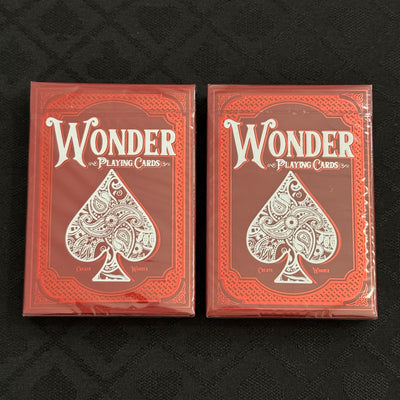 Wonder Playing Cards (Scarlet Collector Set) [AUCTION]