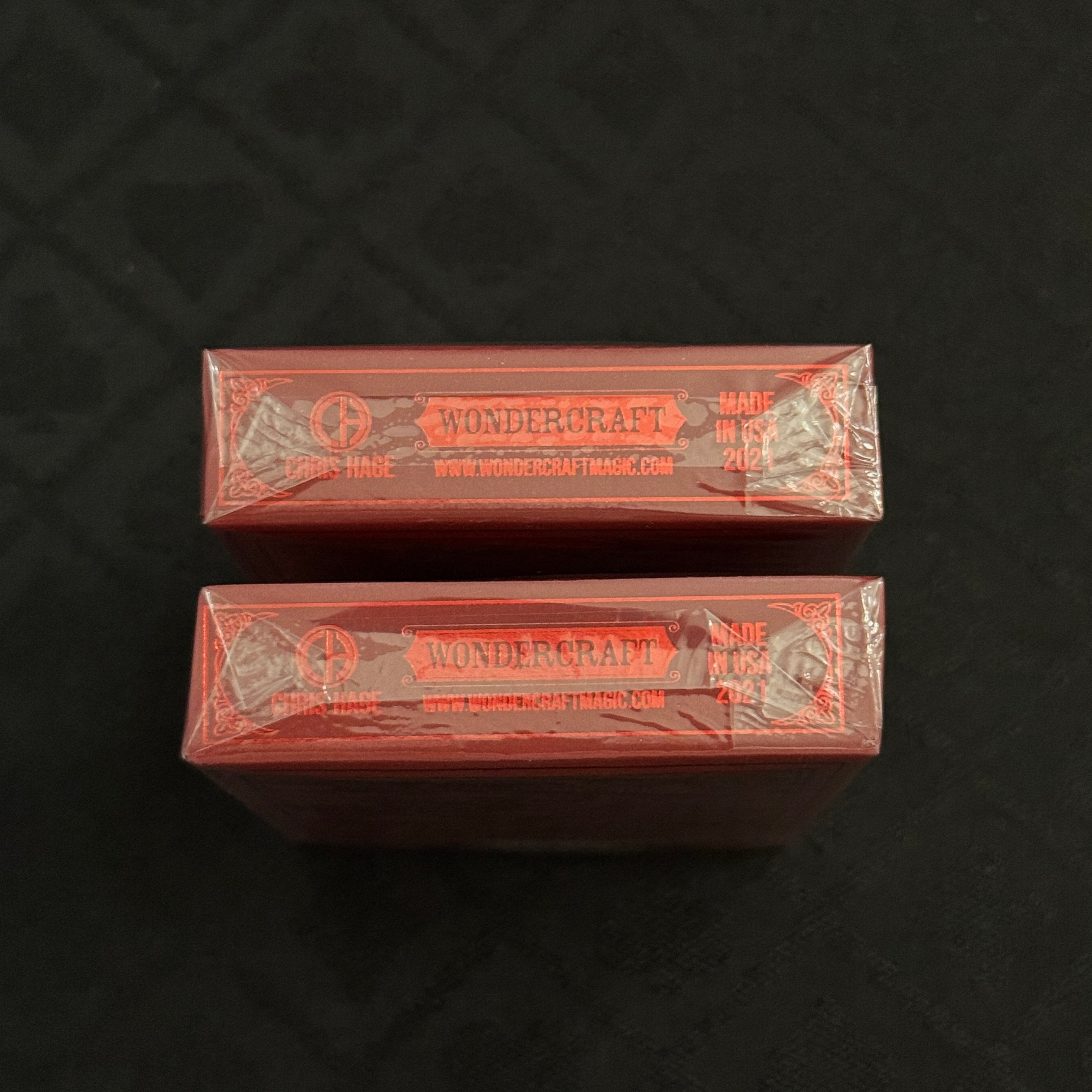 Wonder Playing Cards (Scarlet Collector Set) [AUCTION]