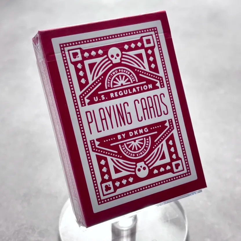 DKNG Red Wheel Playing Cards