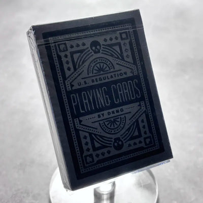 DKNG Black Wheel Playing Cards