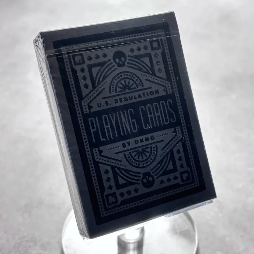 DKNG Black Wheel Playing Cards