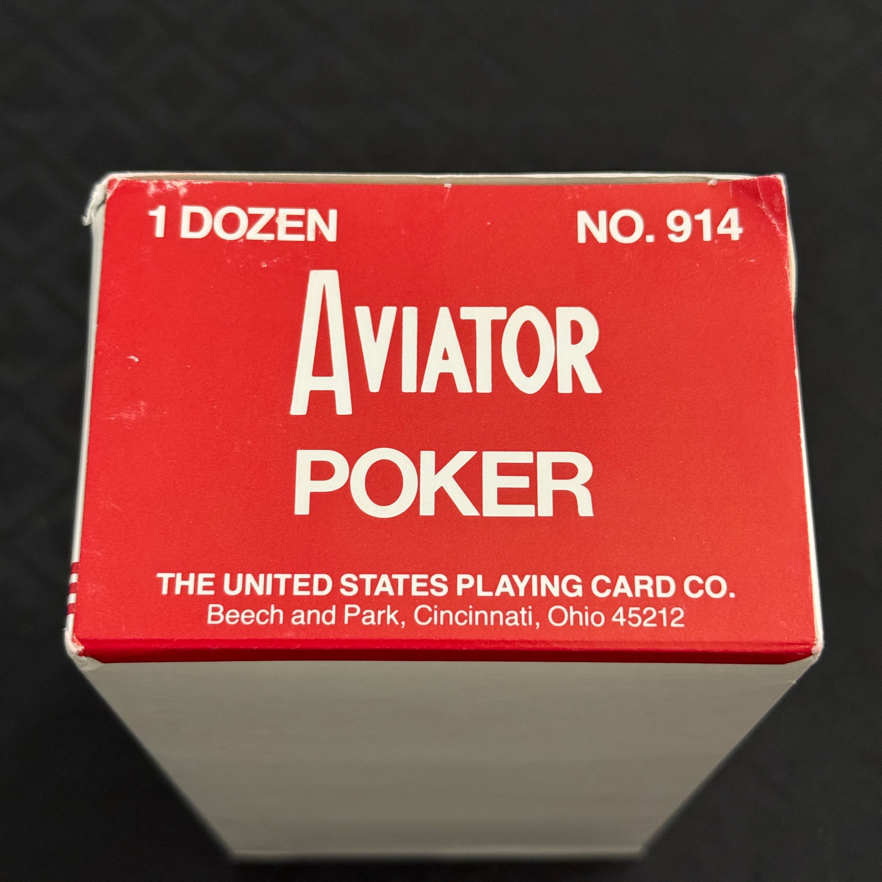 Aviator Sealed Brick (Ohio Made, Mixed Red & Blue) [AUCTION]
