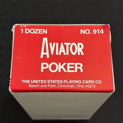 Aviator Sealed Brick (Ohio Made, Mixed Red & Blue) [AUCTION]