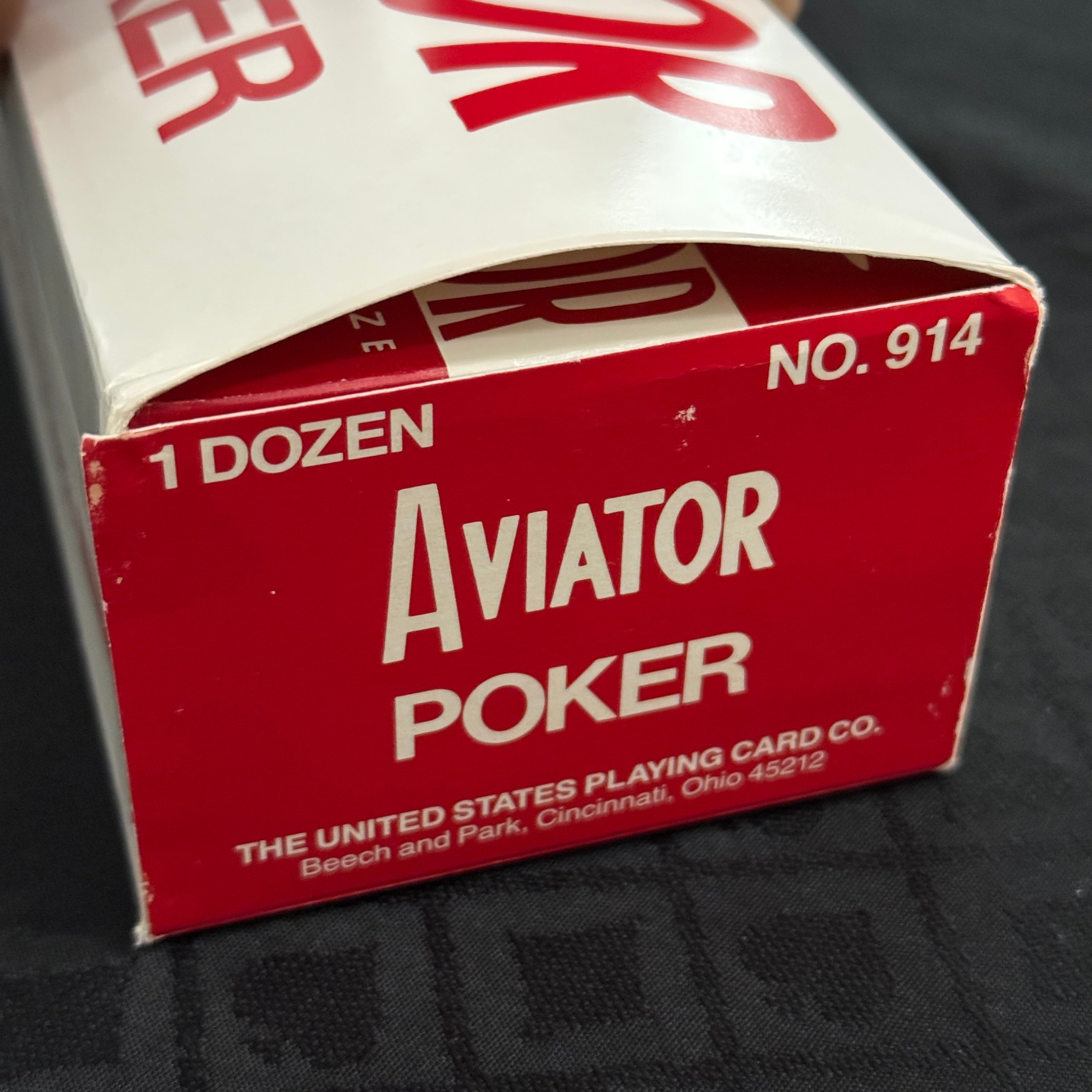 Aviator Sealed Brick (Ohio Made, Mixed Red & Blue) [AUCTION]