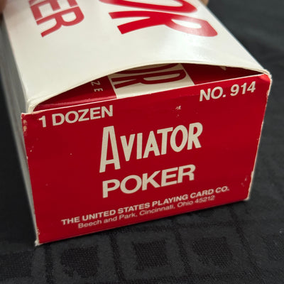 Aviator Sealed Brick (Ohio Made, Mixed Red & Blue) [AUCTION]