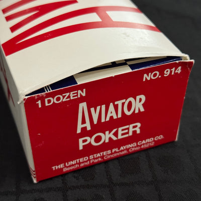Aviator Sealed Brick (Ohio Made, Mixed Red & Blue) [AUCTION]