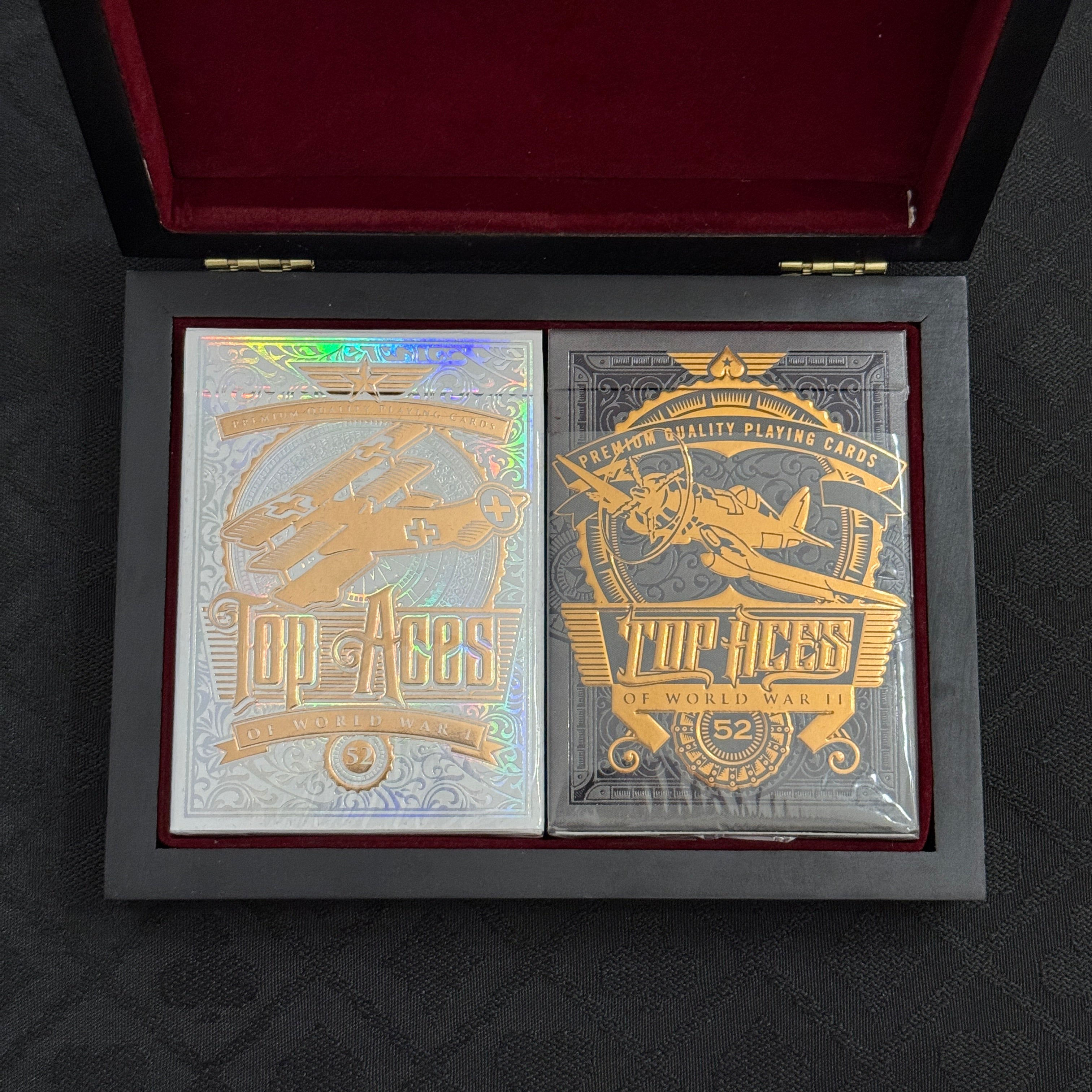 Tops Aces Signed Set w/Case [AUCTION]