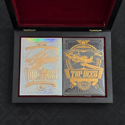 Tops Aces Signed Set w/Case [AUCTION]