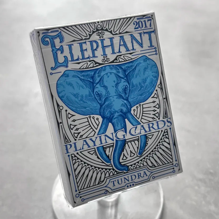 Elephant Tundra Playing Cards