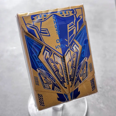 Ghost of Kyiv Classic Yellow Playing Cards