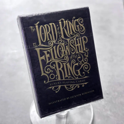 The Lord of the Rings: The Fellowship of the Ring Gilded Playing Cards