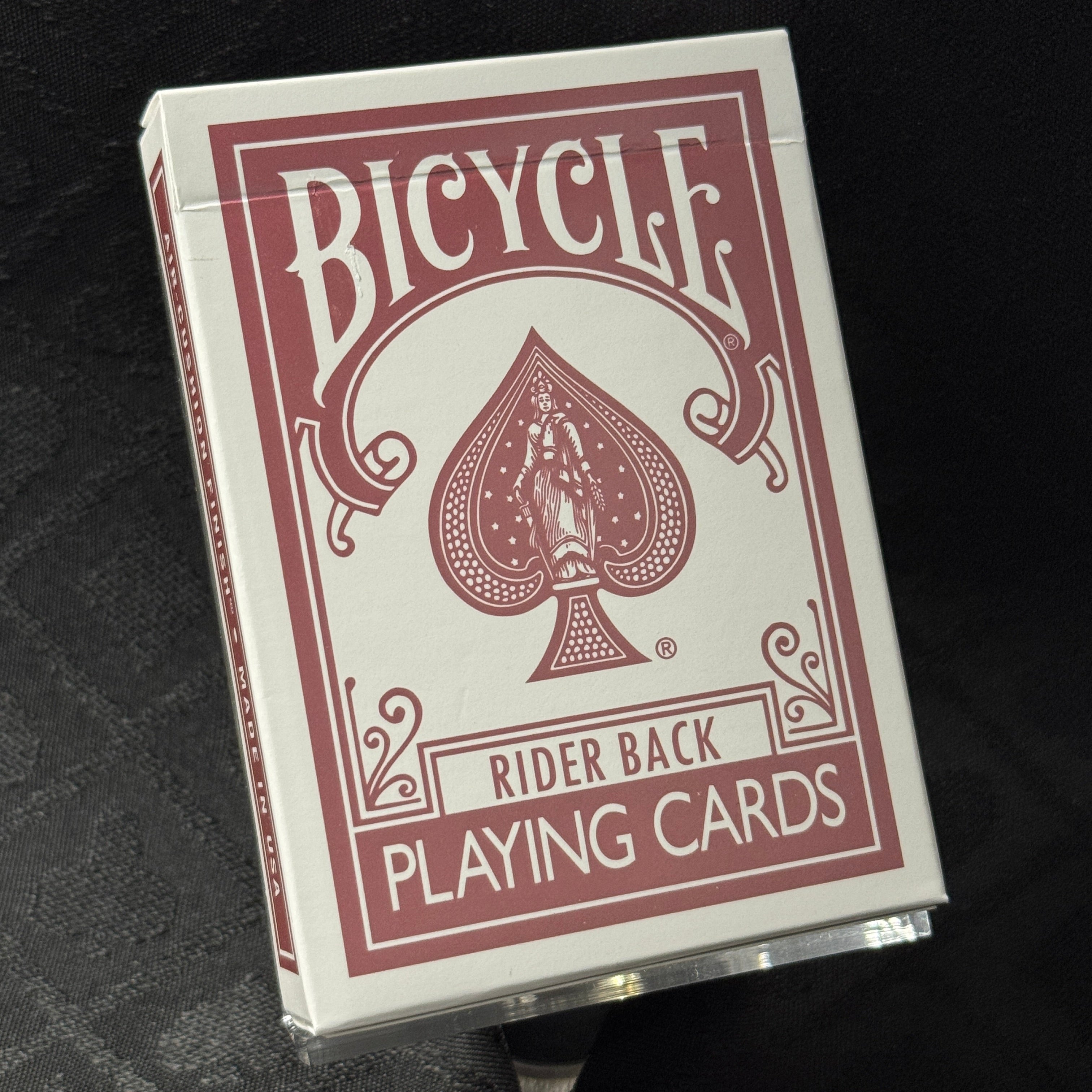 Bicycle Ruby Metallic Playing Cards [OPENED/DECK LIKE NEW]