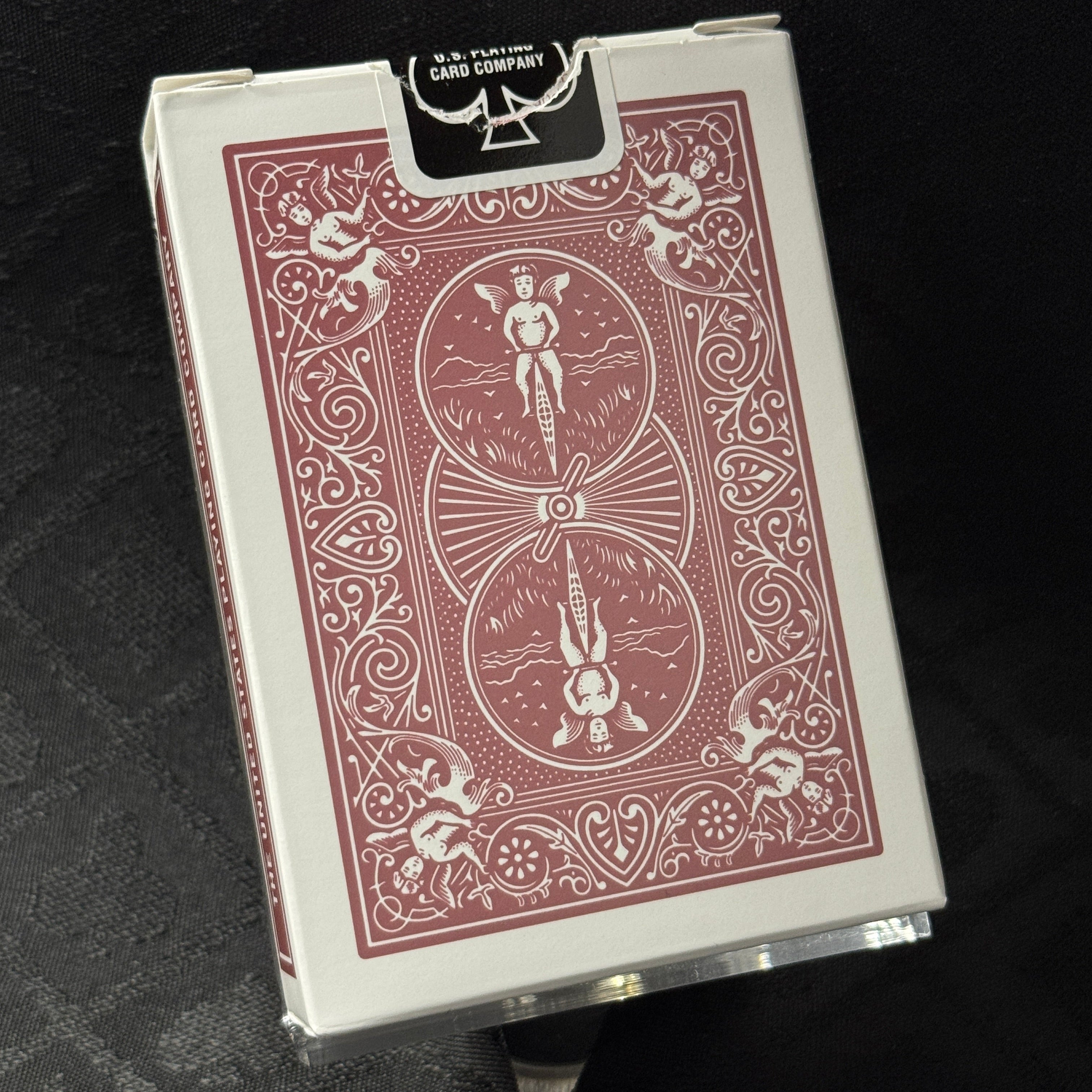 Bicycle Ruby Metallic Playing Cards [OPENED/DECK LIKE NEW]