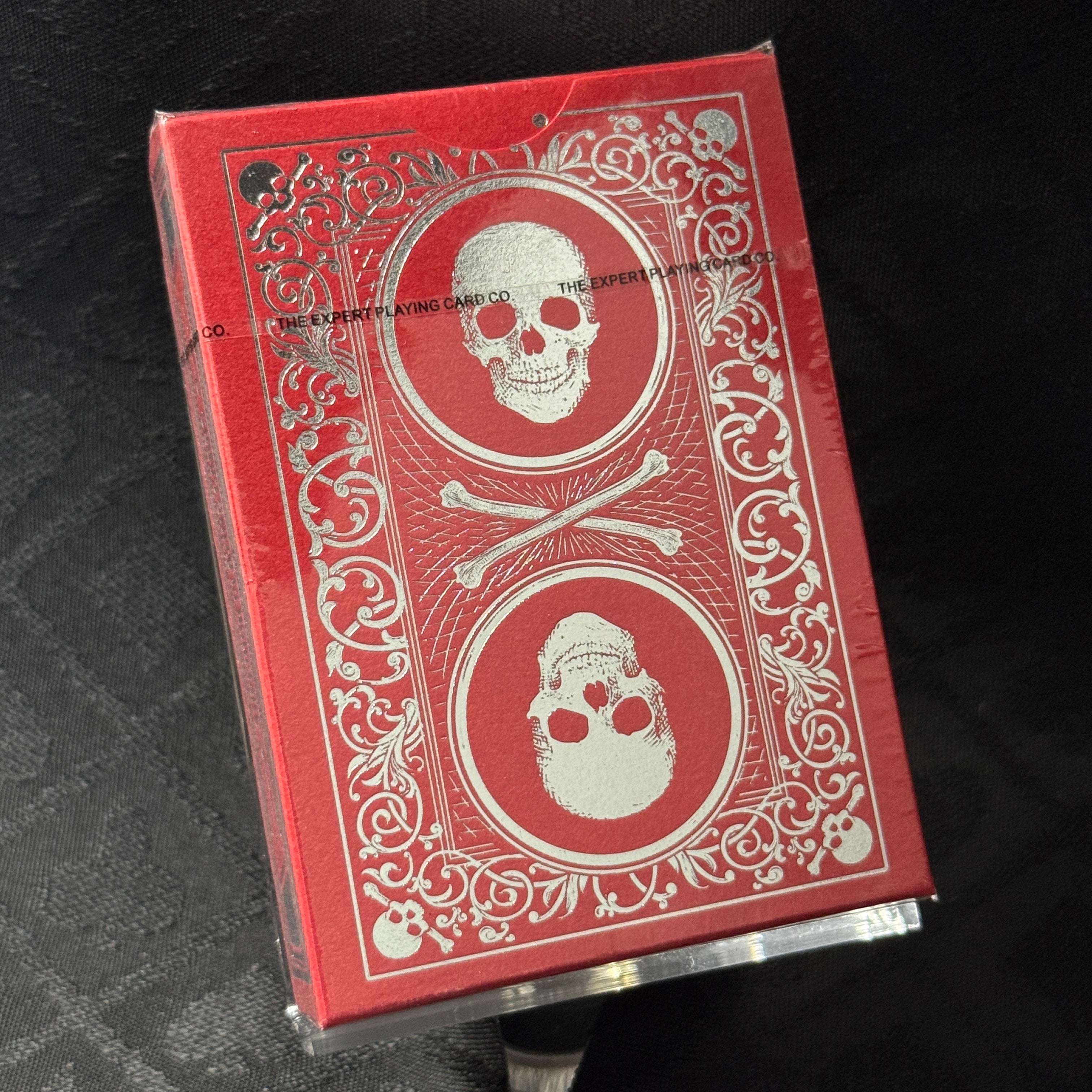 Superior Skull & Bones (Red/Silver) [SEALED/MINOR TUCK DEFECTS]