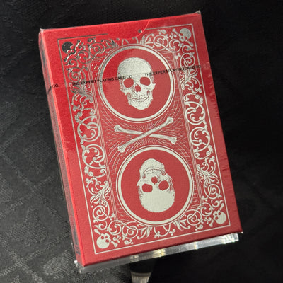Superior Skull & Bones (Red/Silver) [SEALED/MINOR TUCK DEFECTS]
