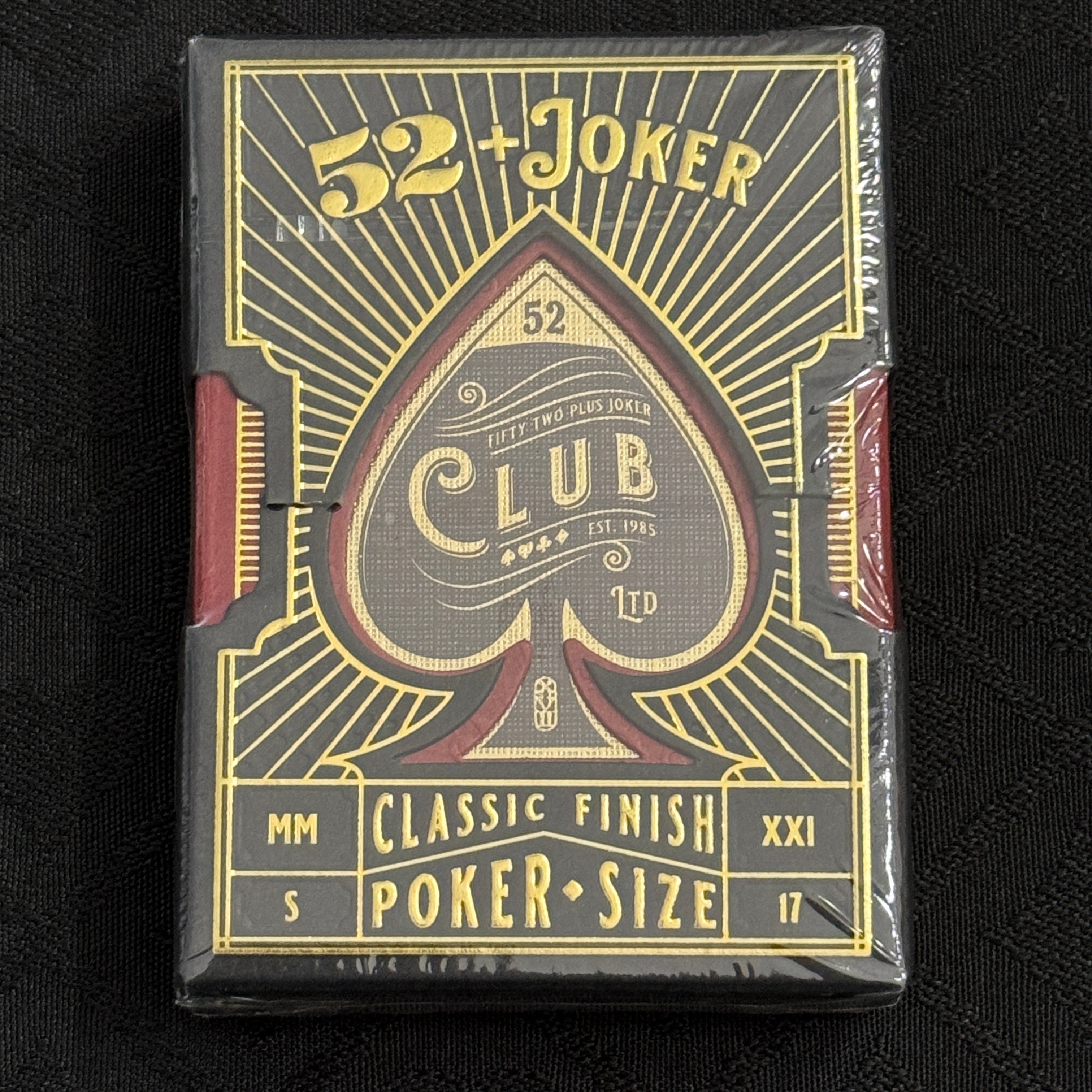 52 Plus Joker 2021 Club Deck (#581/999) [AUCTION]