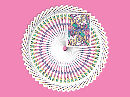 Pop (Pink) Playing Cards