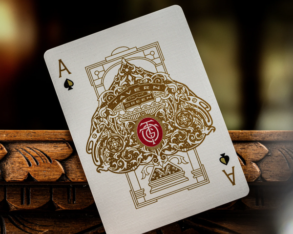 Tavern on the Green (Red Edition) Playing Cards [PRE-ORDER]