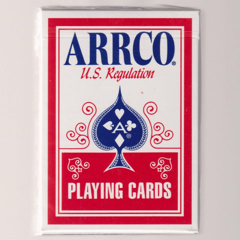 Arrco U.S. Regulation Playing Cards (Red/Ohio Made!)