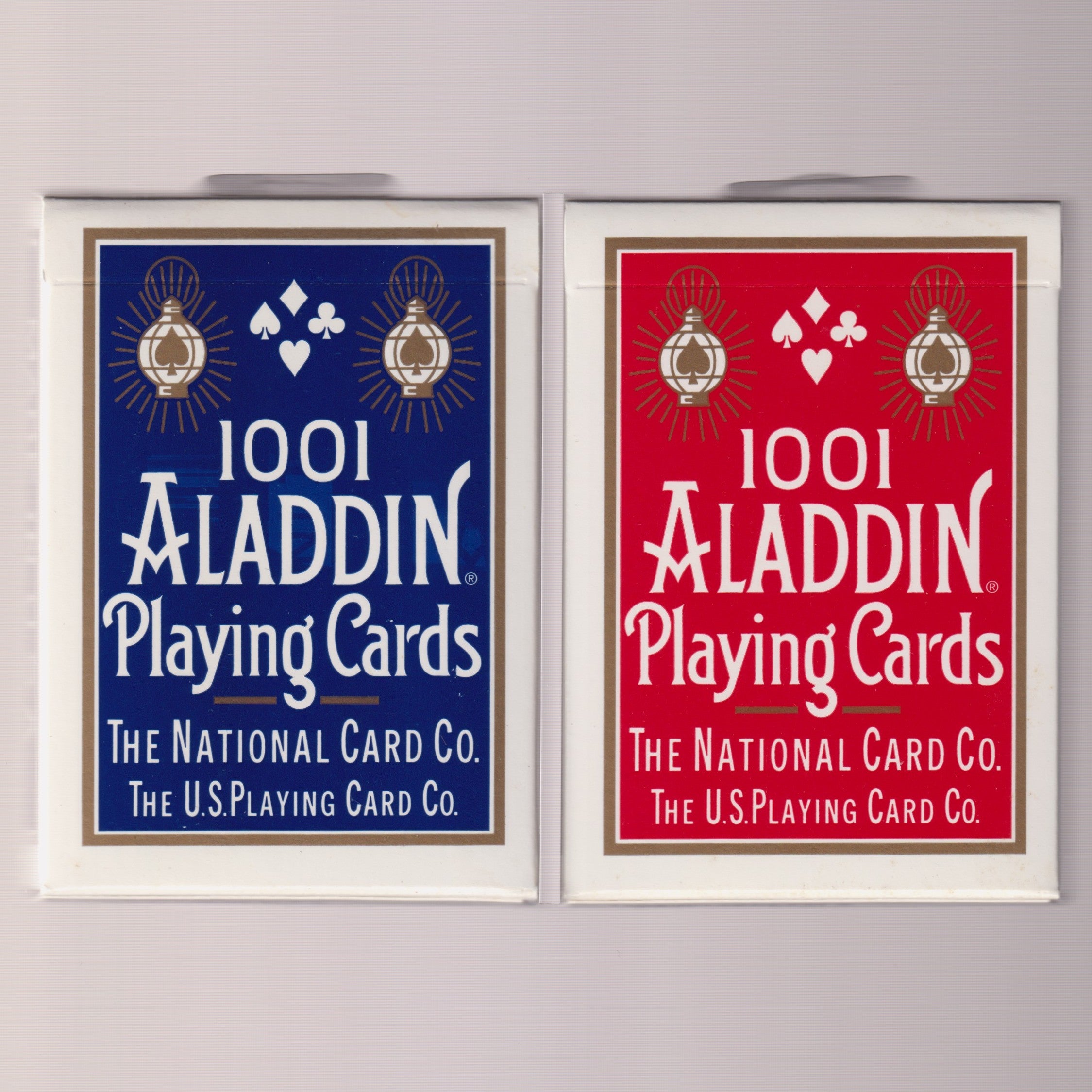 1001 Aladdin Red & Blue (The National Card Co.) [AUCTION]