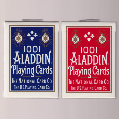 1001 Aladdin Red & Blue (The National Card Co.) [AUCTION]