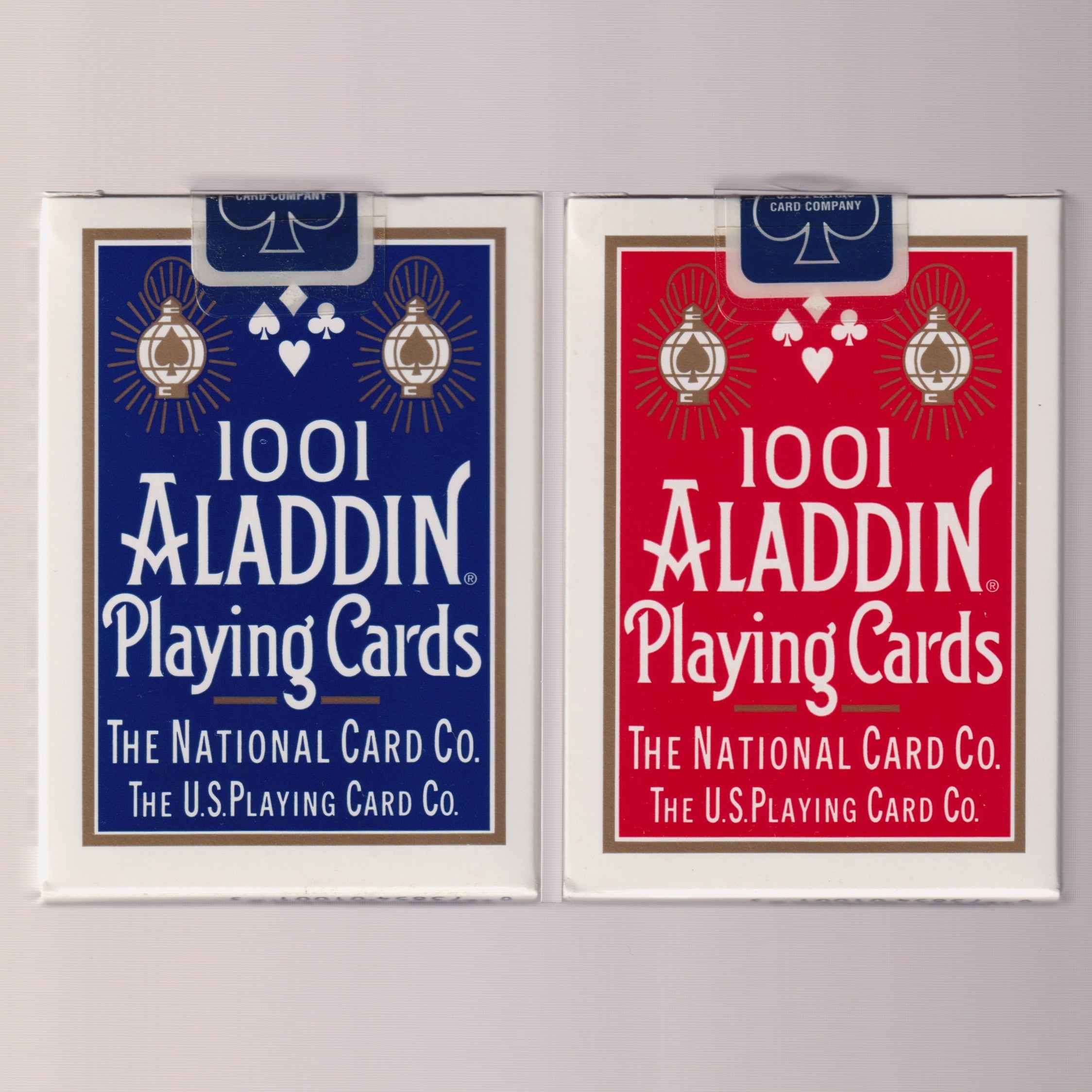 1001 Aladdin Red & Blue (The National Card Co.) [AUCTION]
