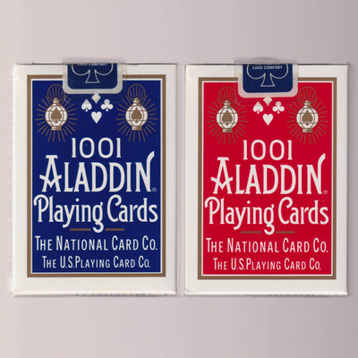 1001 Aladdin Red & Blue (The National Card Co.) [AUCTION]