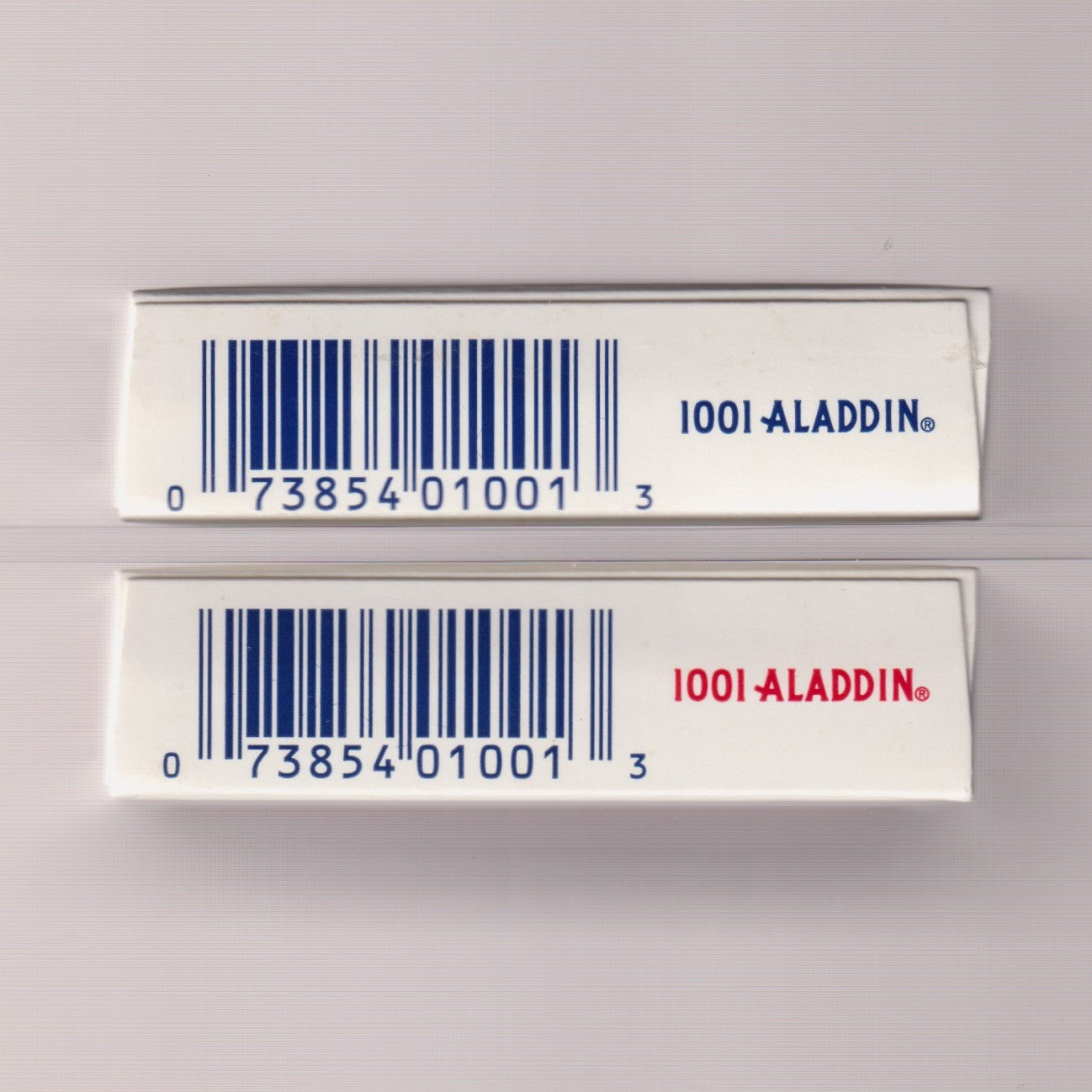 1001 Aladdin Red & Blue (The National Card Co.) [AUCTION]