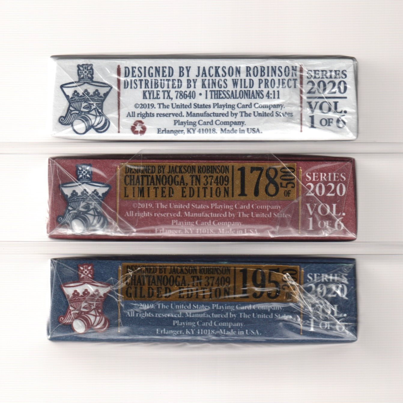 Bicycle Kings Wild Americana Set [AUCTION]