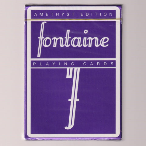 Fontaine: Amethyst Edition Playing Cards