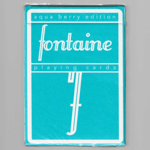 Fontaine: Aqua Berry Edition Playing Cards