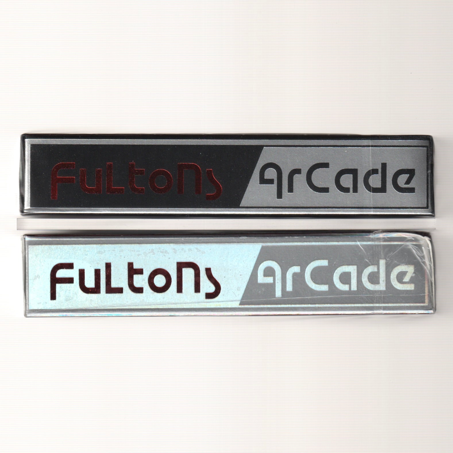 Fulton's Arcade 16 Bit Red Gilded & 1 Up Holographic Foil Edition [AUCTION]