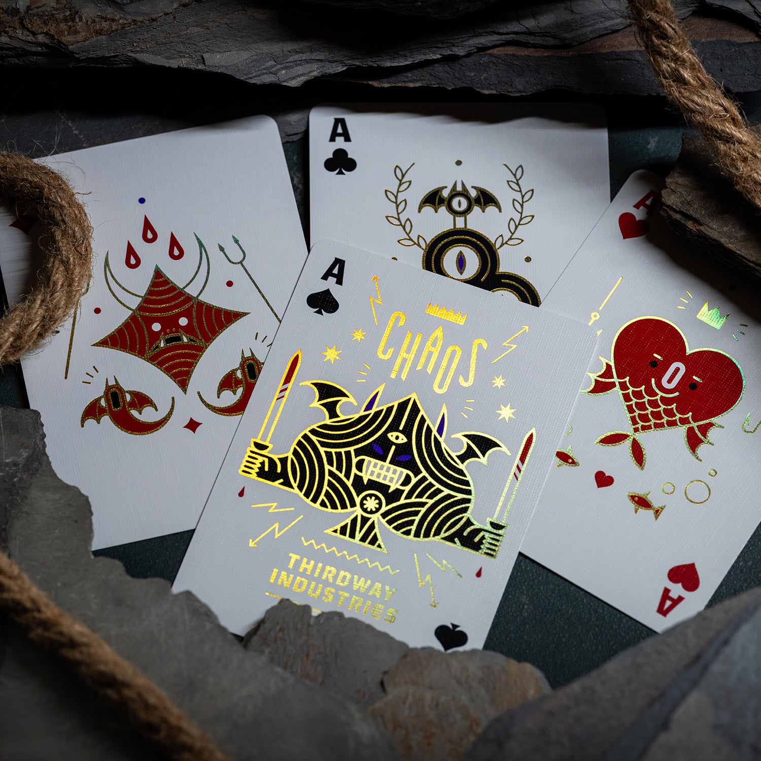Chaos Nameless Arrogance Playing Cards