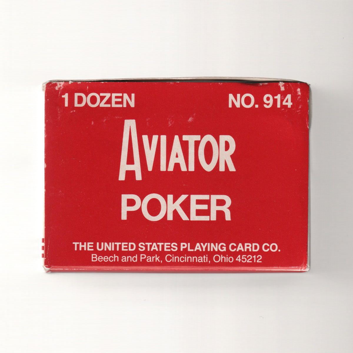 Aviator Sealed Brick (Ohio Made, Mixed Red & Blue) [AUCTION]