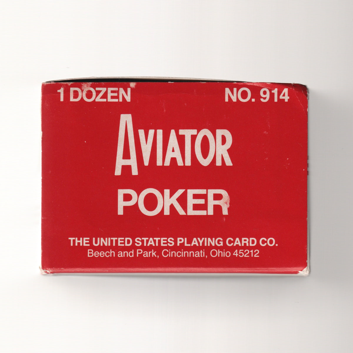 Aviator Sealed Brick (Ohio Made, Mixed Red & Blue) [AUCTION]