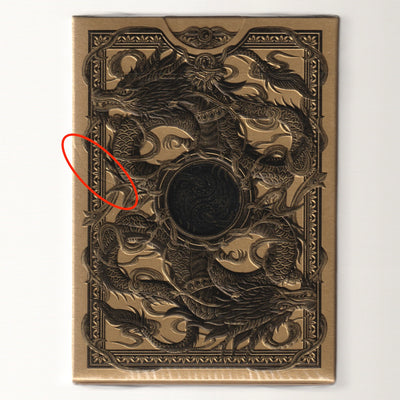 Azure Dragon (Gold, Unnumbered) [AUCTION]