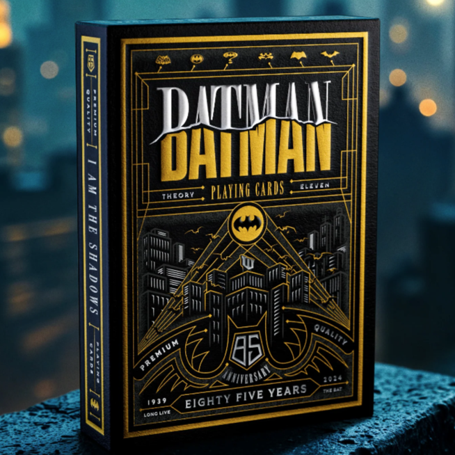 Batman 85th Anniversary Playing Cards [PRE-ORDER]