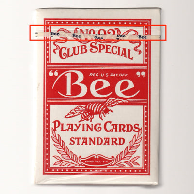 Bee (Red, USPCC Stamp, Ohio-Made) [AUCTION]