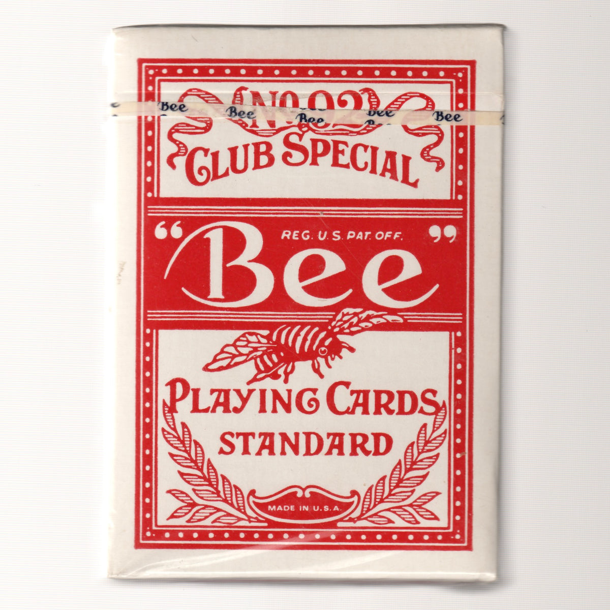 Bee (Red, USPCC Stamp, Ohio-Made) [AUCTION]