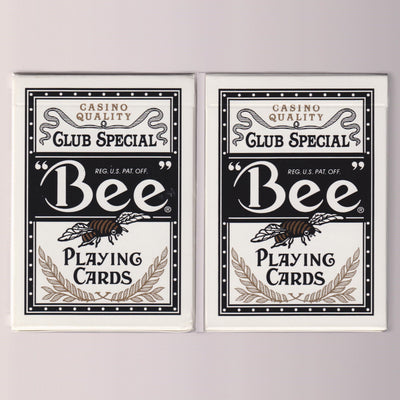 Split Spades Bee (White & Black Signed) [AUCTION]