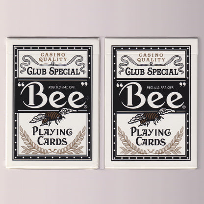 Split Spades Bee (White & Black Signed) [AUCTION]