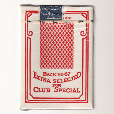 Bee (Red, USPCC Stamp, Ohio-Made) [AUCTION]