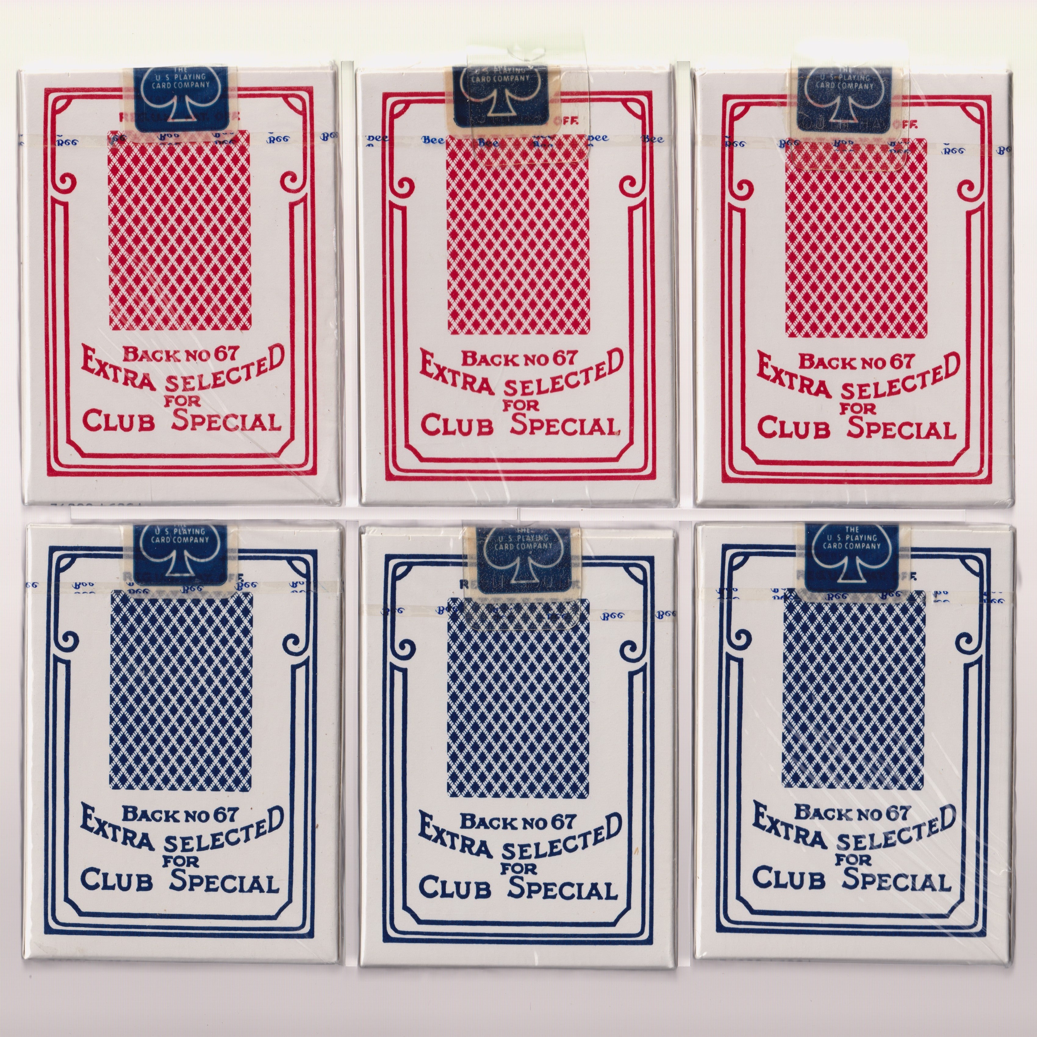 Bee Blue Seal Six-Pack (Red/Blue) [AUCTION]