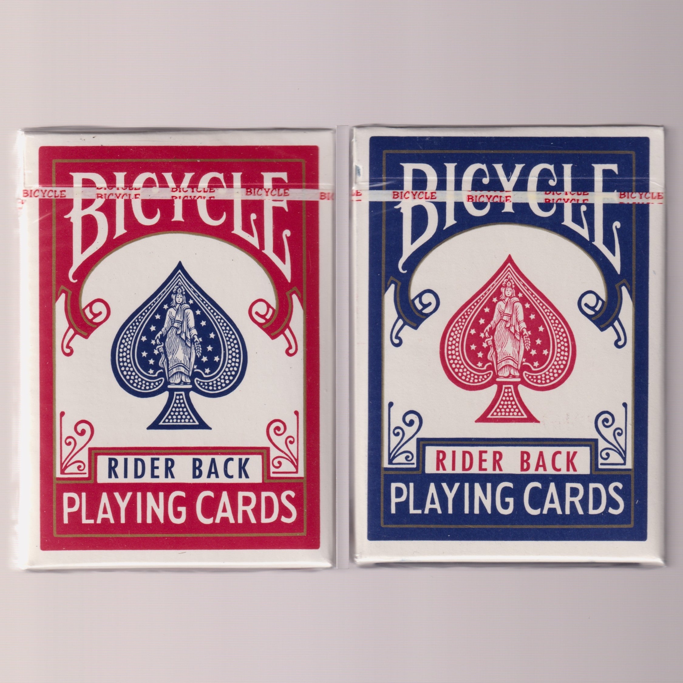 Bicycle Rider Back Set (Vintage/USPCC Stamp) [AUCTION]