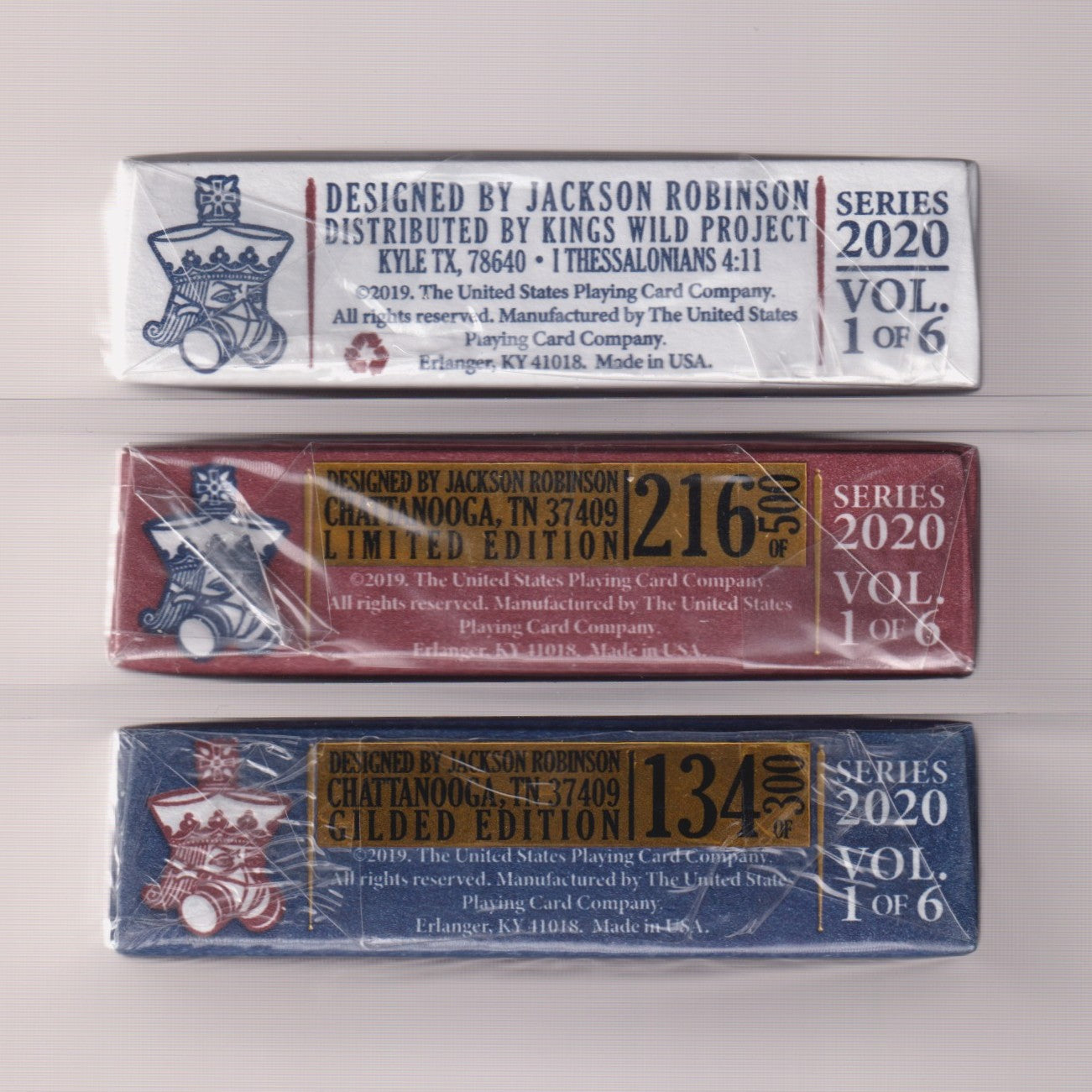 Bicycle Kings Wild Americana Set [AUCTION]