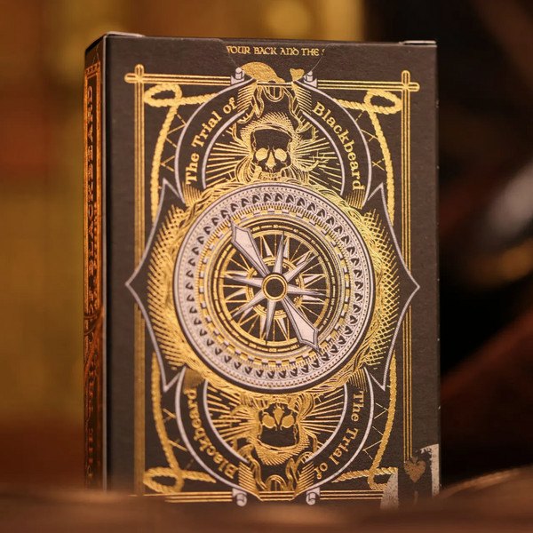 The Trial of Blackbeard (Obsidian Standard Edition) Playing Cards