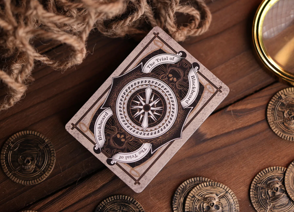 The Trial of Blackbeard (Obsidian Standard Edition) Playing Cards