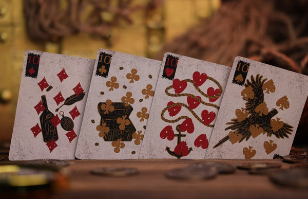 The Trial of Blackbeard (Obsidian Standard Edition) Playing Cards