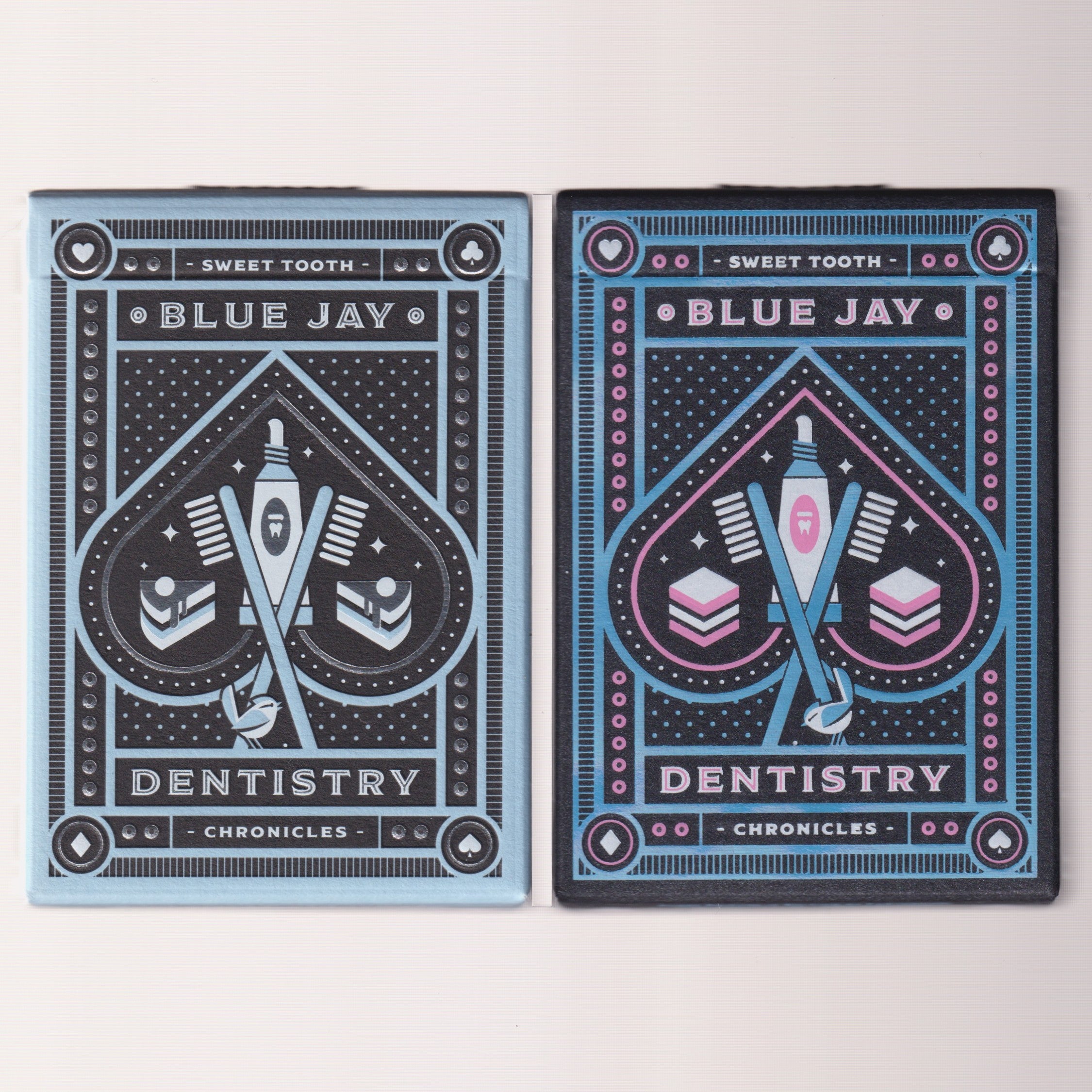 Blue Jay Dentistry Gilded Pair [AUCTION]